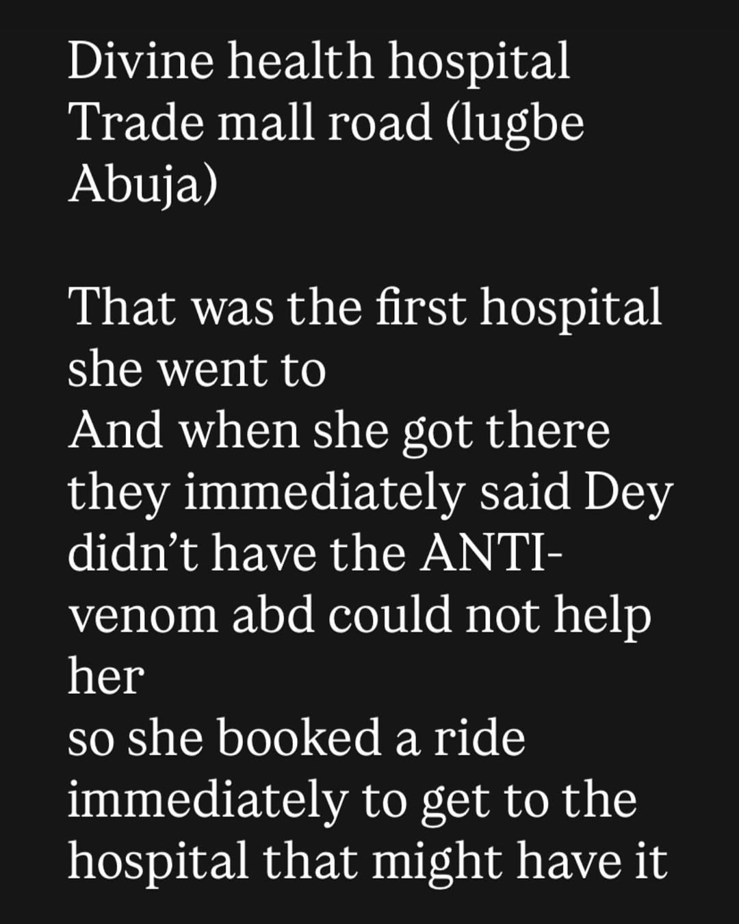 "I hate the country so much," Ifunanya Nwangene
